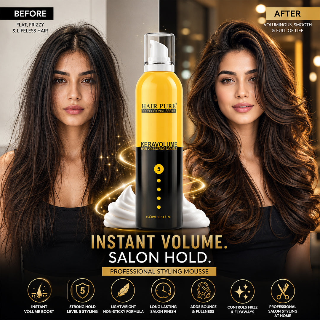 Redifyn Hair Pure Keravolume Hair Volumizing Mousse - 300ml