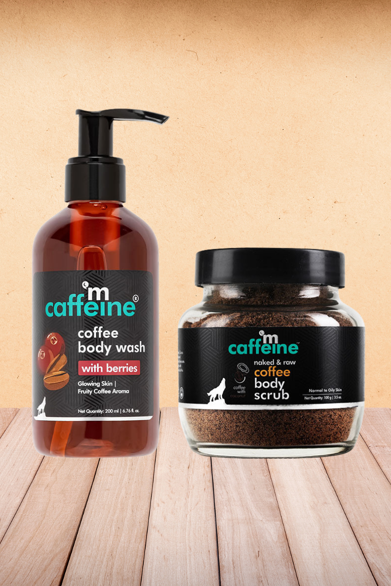 mCaffeine De-Tan & Cleanse Coffee-Berry Duo
