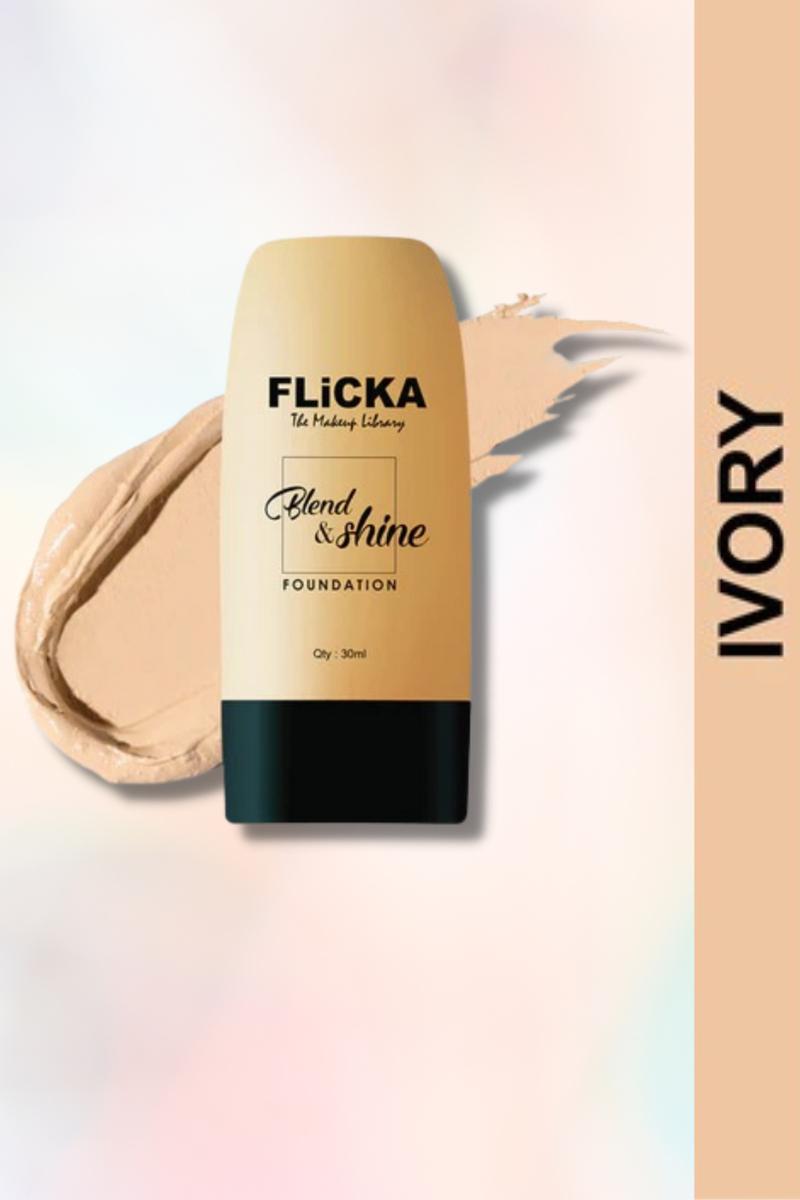 Flicka Cosmetics Blend & Shine Foundation