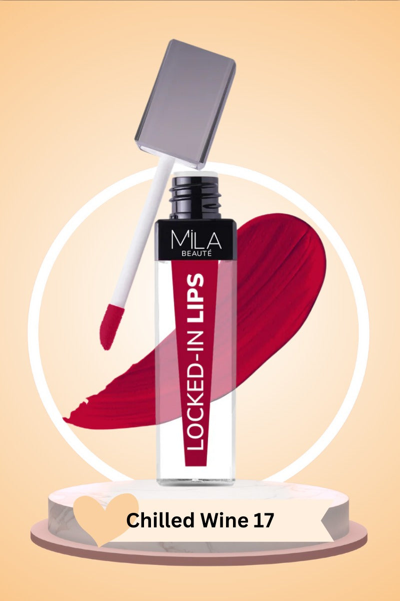 Mila Beaute 12Hr Non Transfer Locked-in Liquid Lipstick