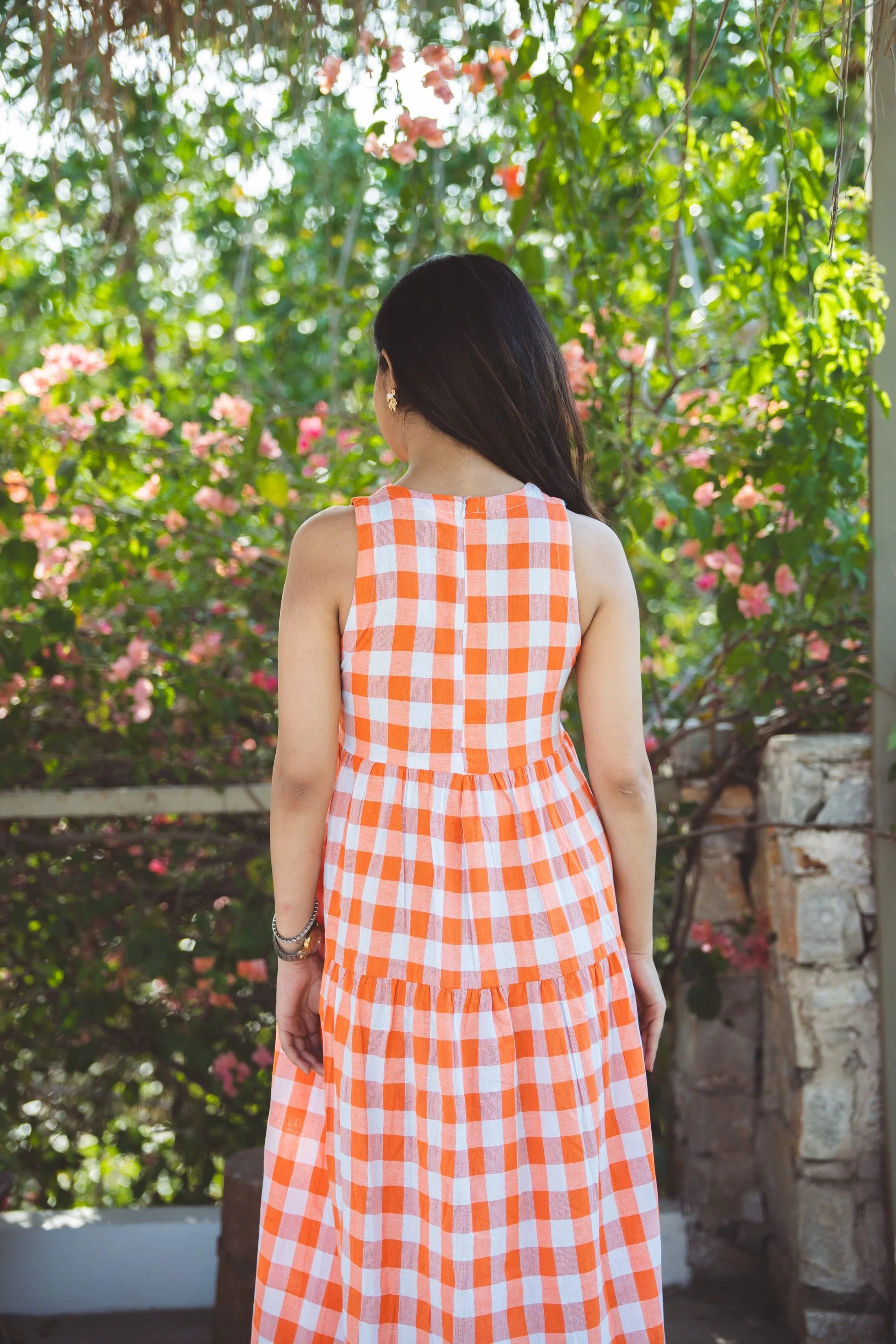 Sugnaa Classic A-Line Gingham Dress - Miranda