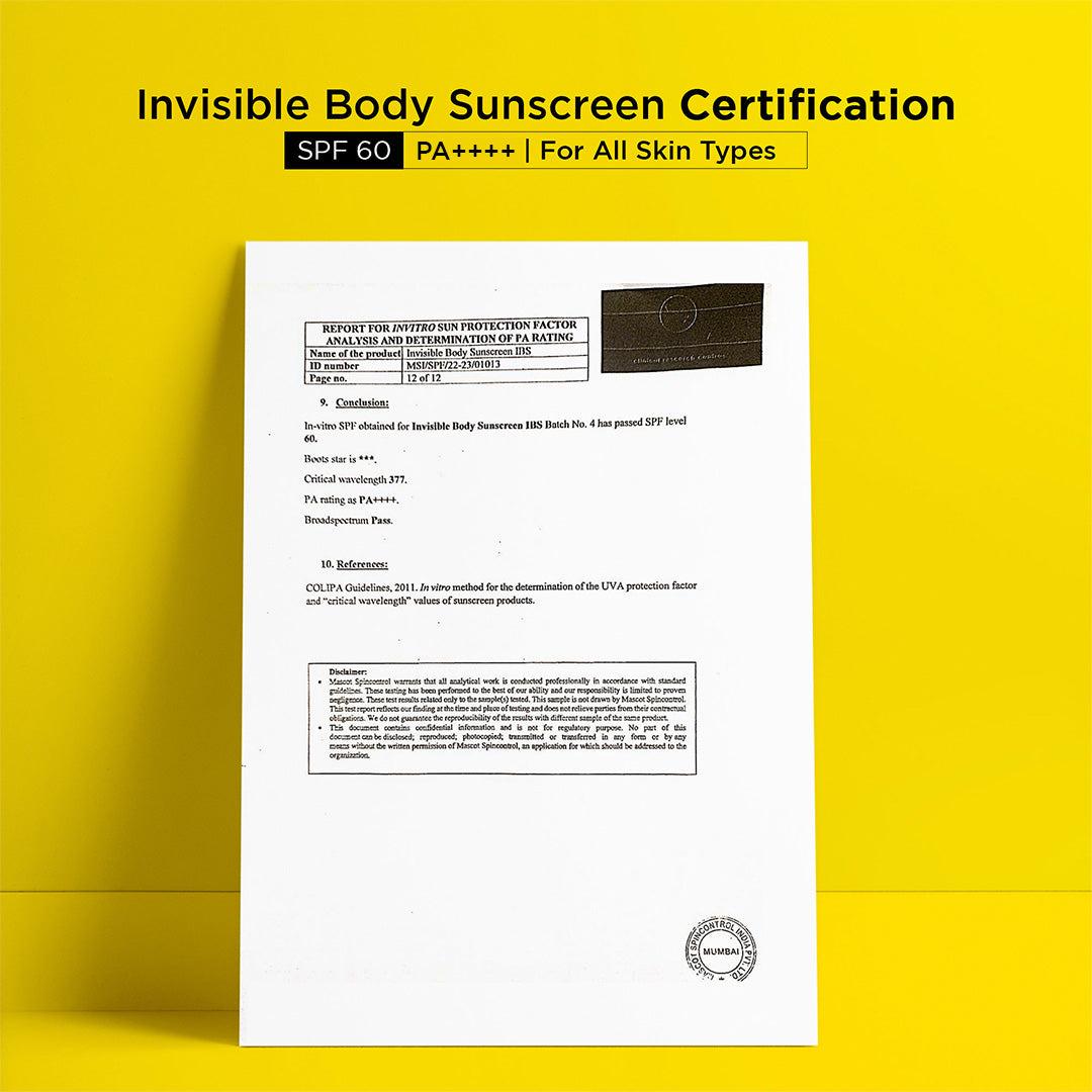 Sunscoop Invisible Sunscreen Spray SPF 60 PA++++ (125ml)