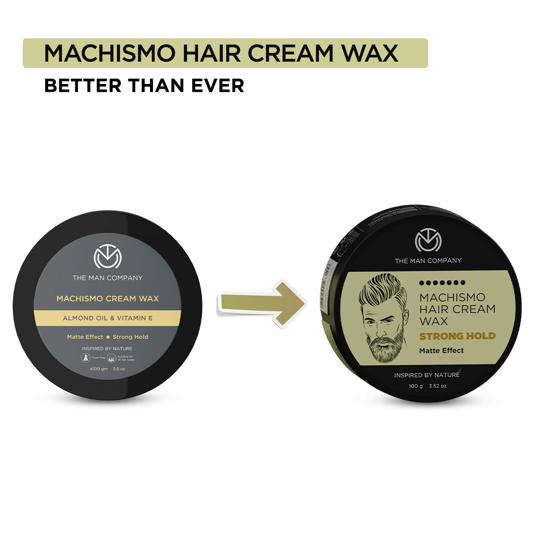 The Man Company Machismo Cream Wax - 100g