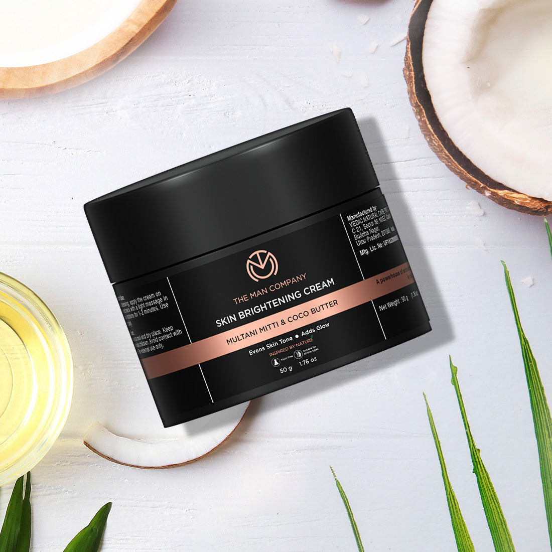 The Man Company Skin Brightening Cream - 50 gm