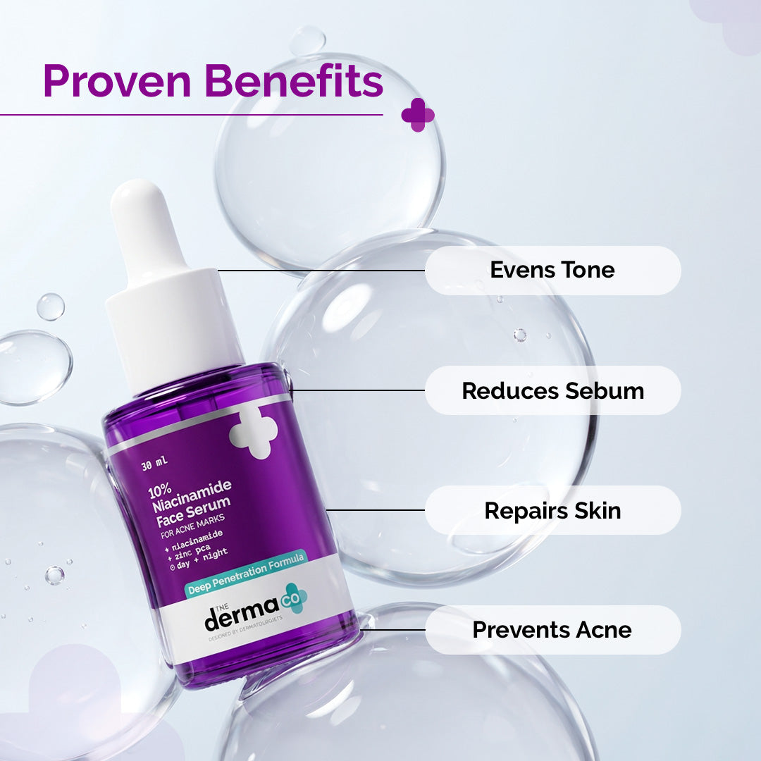 Derma Co 10% Niacinamide Face Serum with 2% Zinc PCA