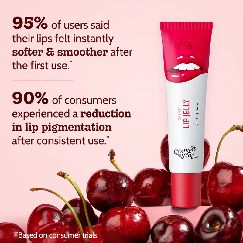 Chemist at Play Ceramides + 2% Kojic Acid Tinted Lip Balm SPF 50 PA++++ - Cherry