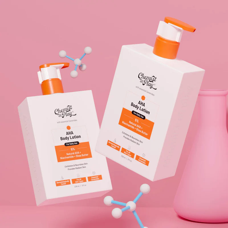 Chemist at Play AHA Body Lotion with Niacinamide & Shea Butter