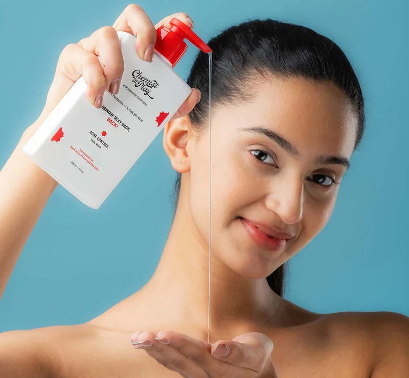 Chemist at Play Aqua Roll On & Acne Control Body Wash With 1% Salicylic Acid