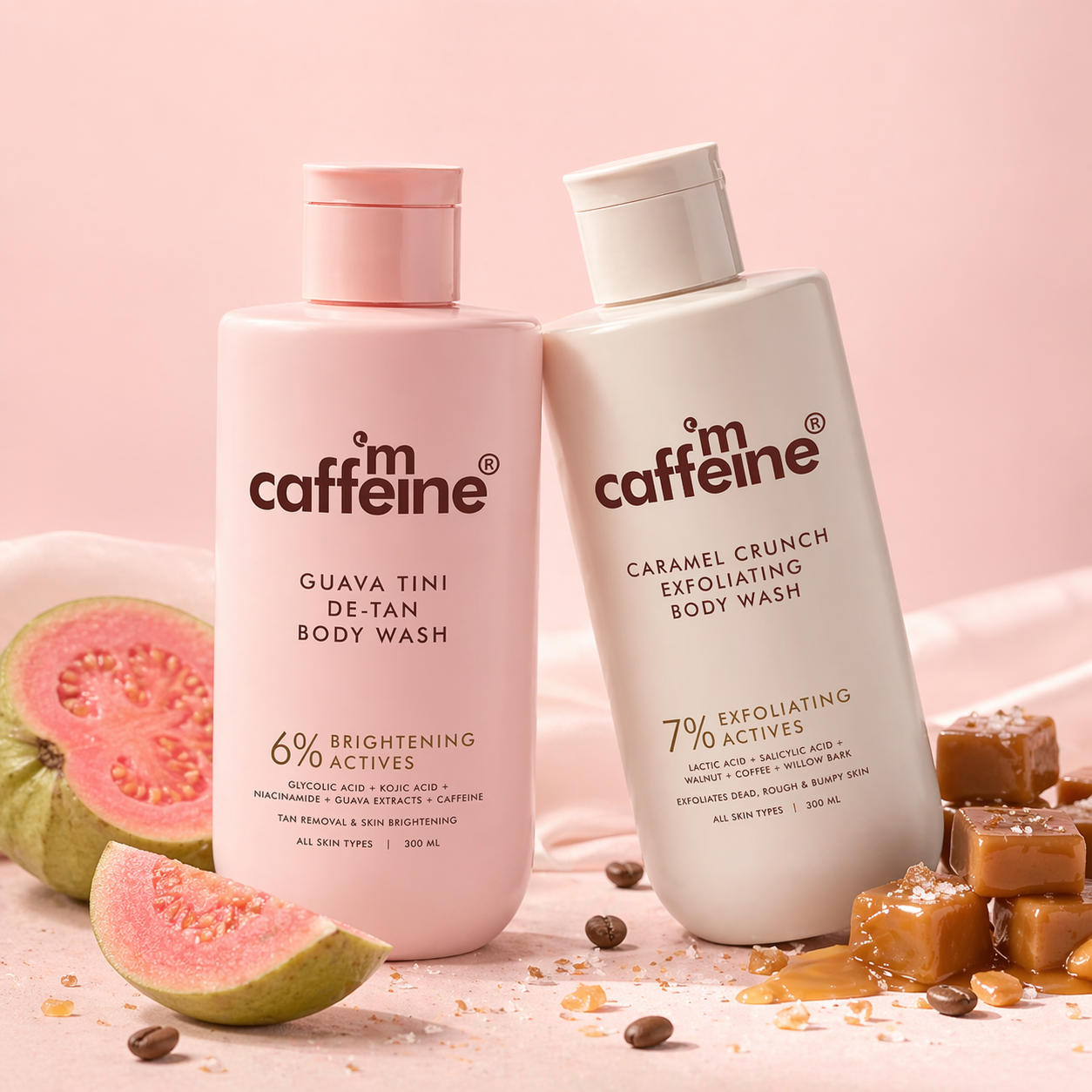 mCaffeine Active Body Wash Combo