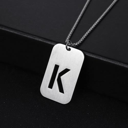 Salty Dainty Alphabet Pendants