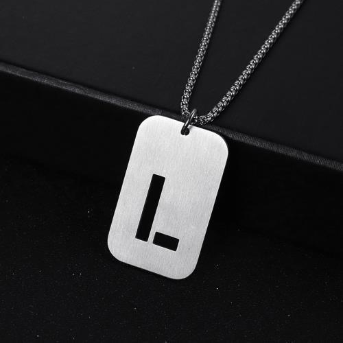 Salty Dainty Alphabet Pendants