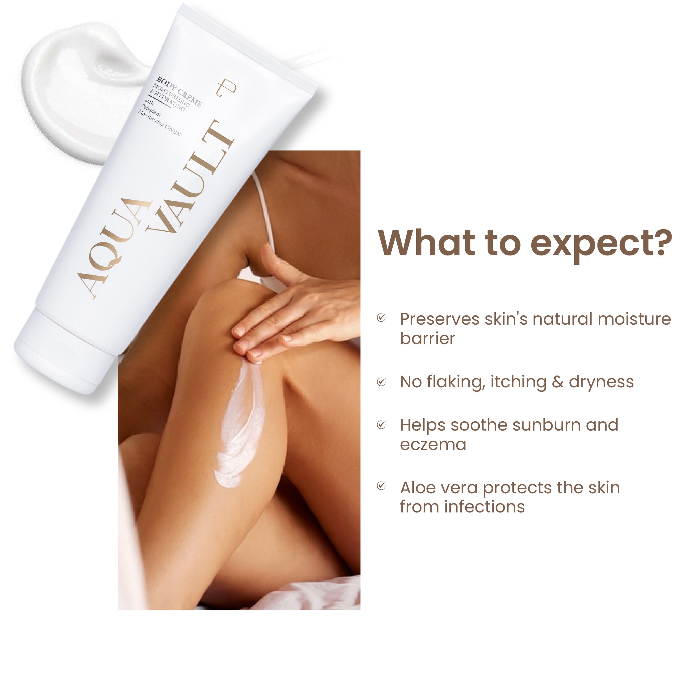 Personal Touch Vanilla Rush - Aquavault Body Cream 200ml