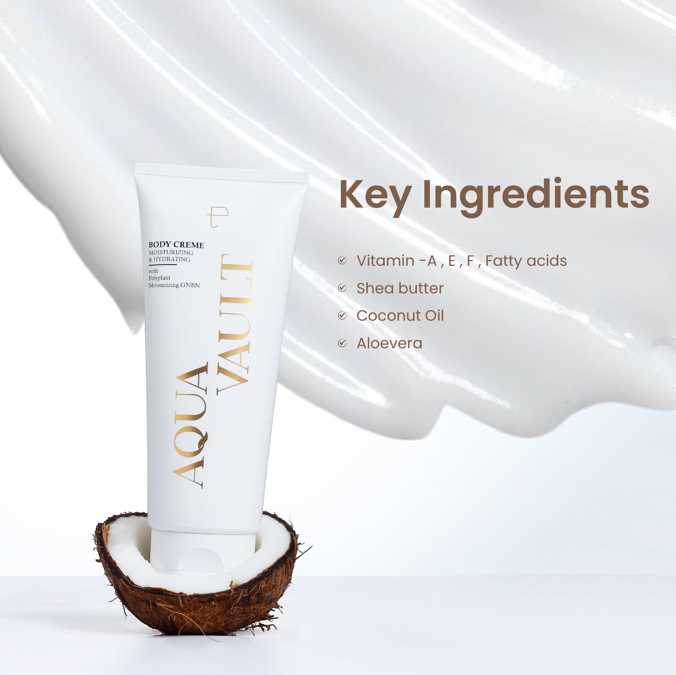 Personal Touch Vanilla Rush - Aquavault Body Cream 200ml