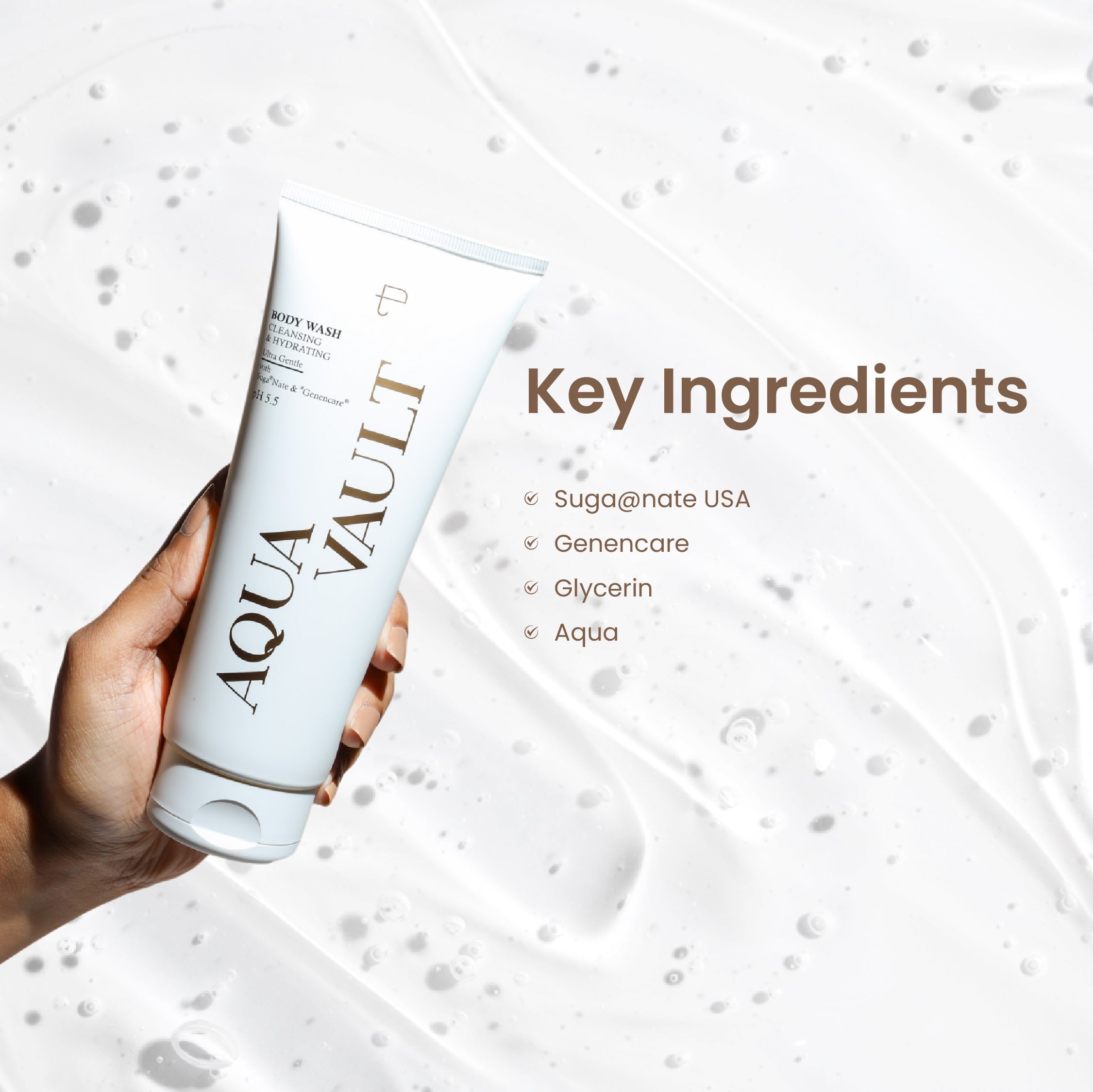 Personal Touch Vanilla Rush - Aquavault Body Wash 200ml