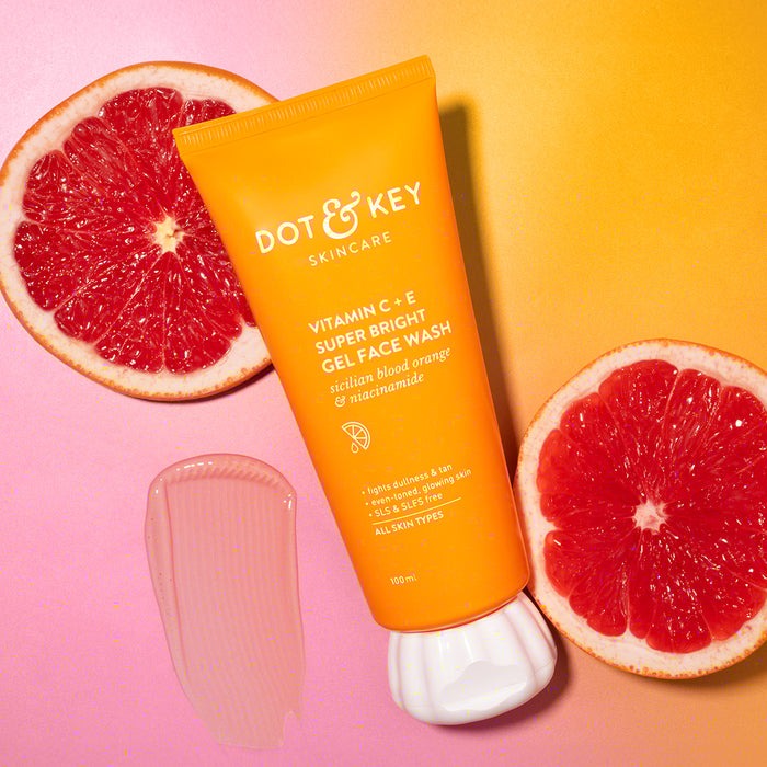 Dot & Key Vitamin C + E Super Bright Gel Facewash - 100ml