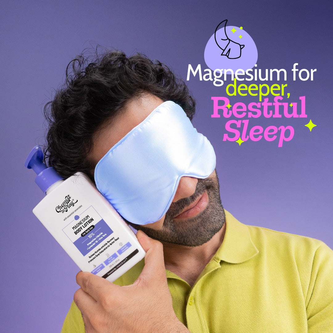 Chemist at Play 10% Magnesium Body Lotion with Lavender Oil & Aloe Vera - 236 ml