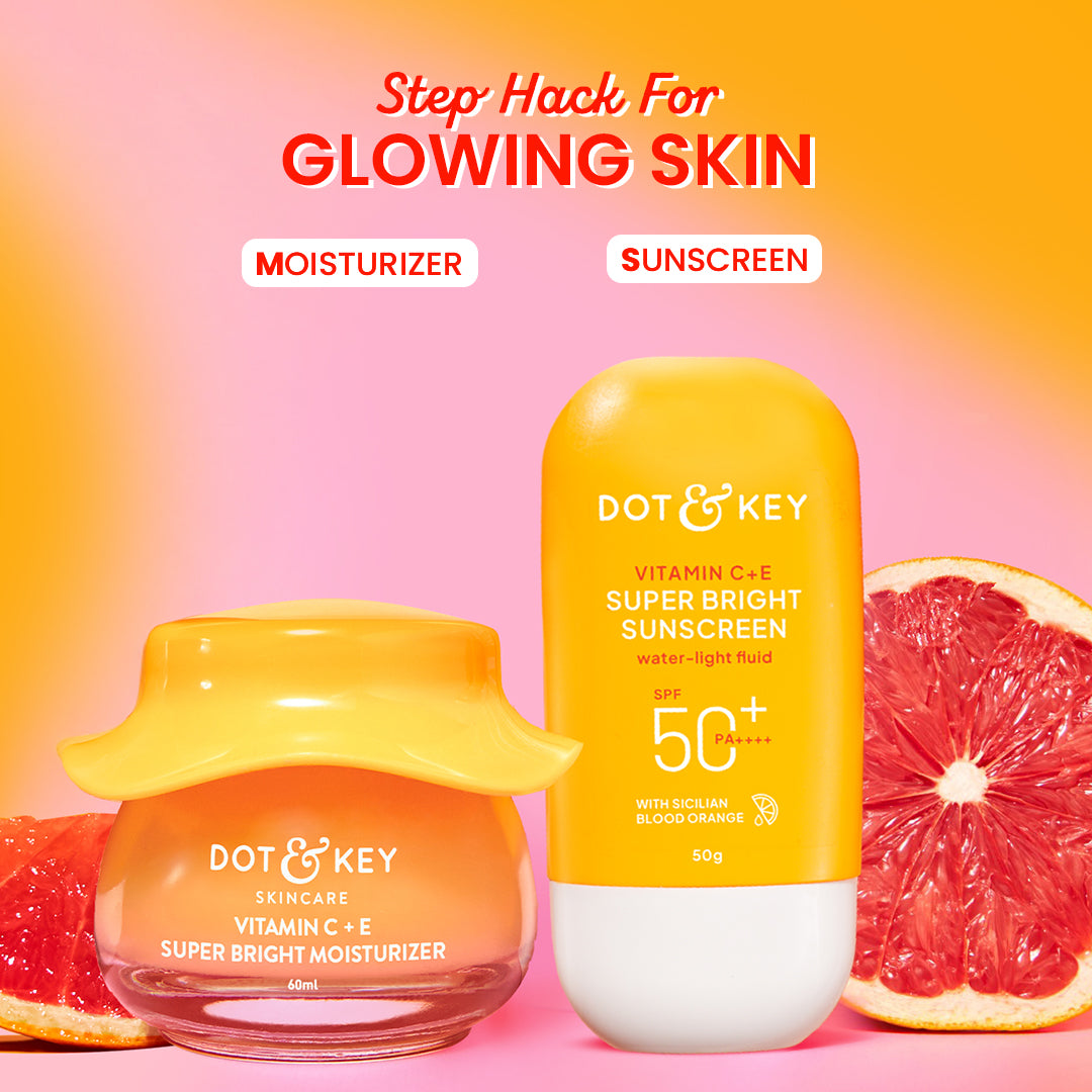 Dot & Key Glow+ Protect Vitamin C Duo - 60ml+50g