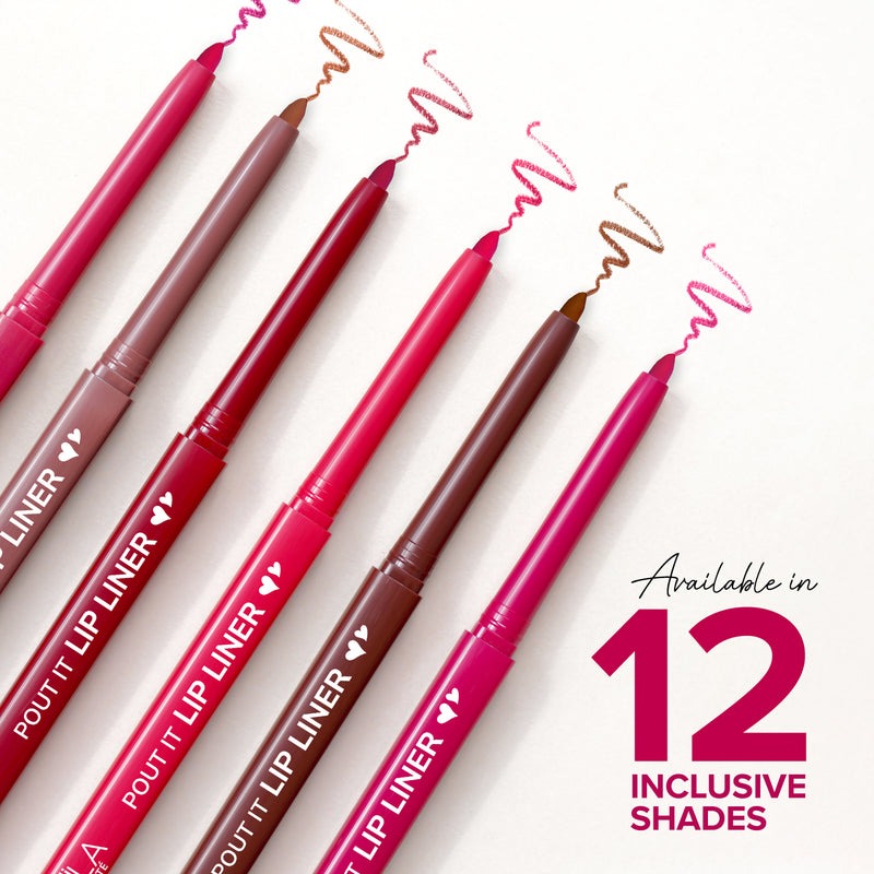 Mila Beaute Pout It Matte Lip Liner - Set of 12