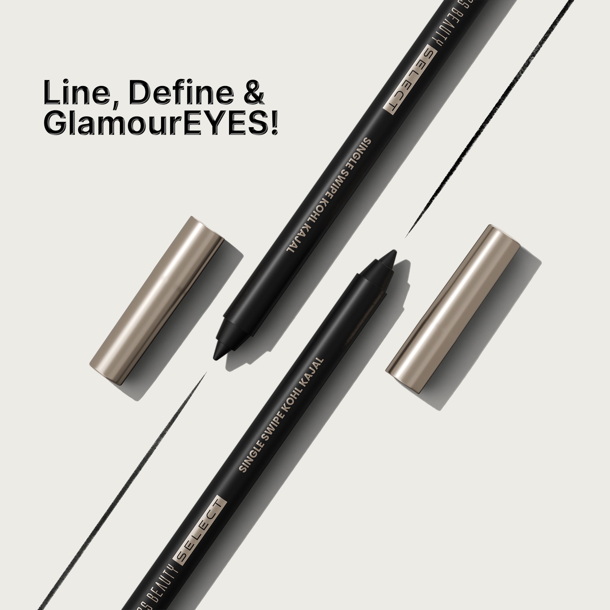 Swiss Beauty Select Single Swipe Kohl Kajal