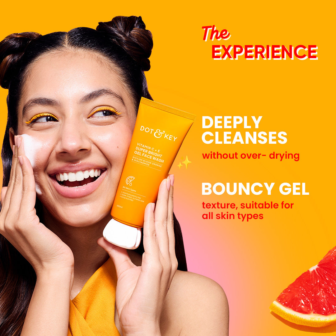 Dot & Key Vitamin C + E Super Bright Gel Facewash