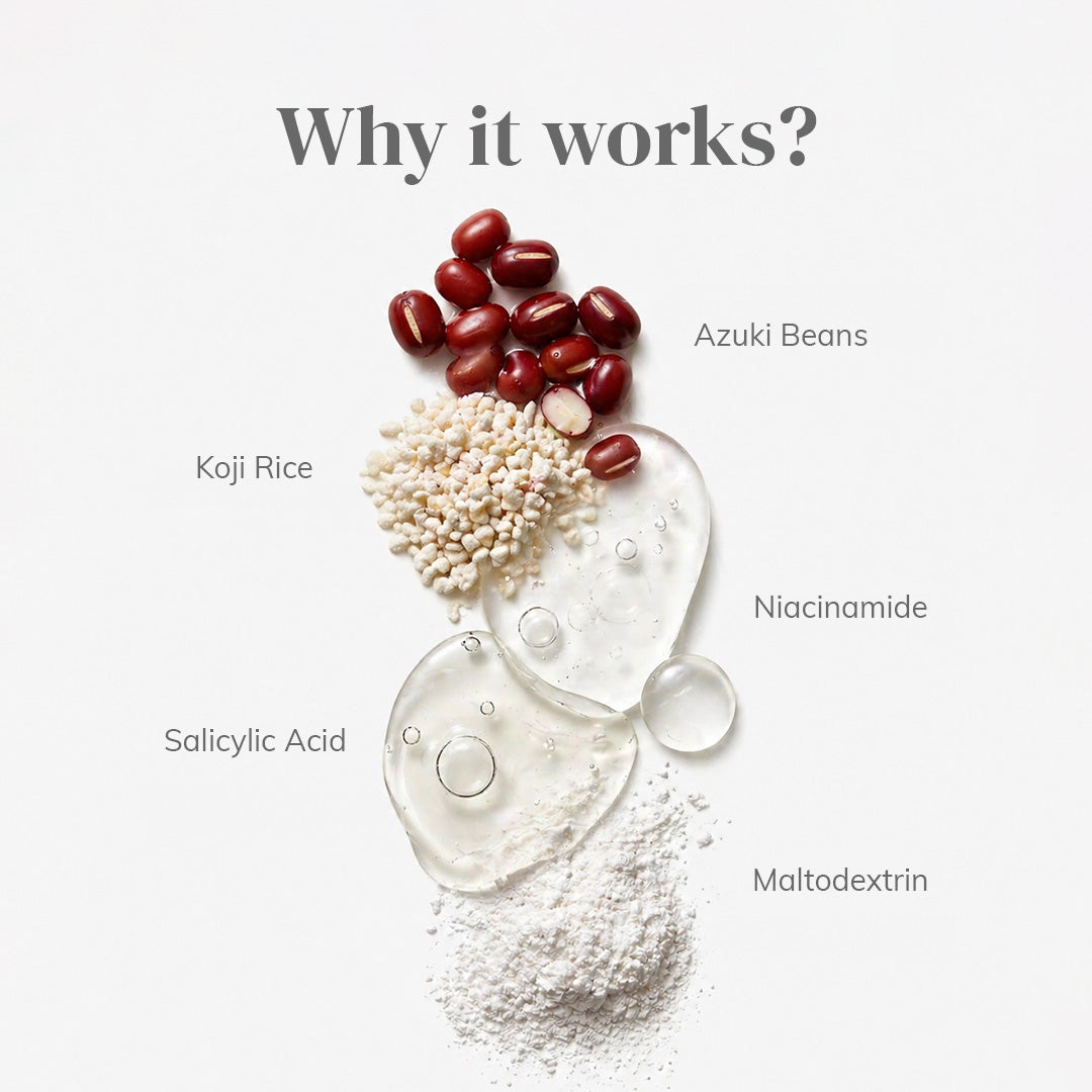 ClayCo Exfoliating Azuki Beans & Koji Rice Foaming Enzyme Powder - 30g