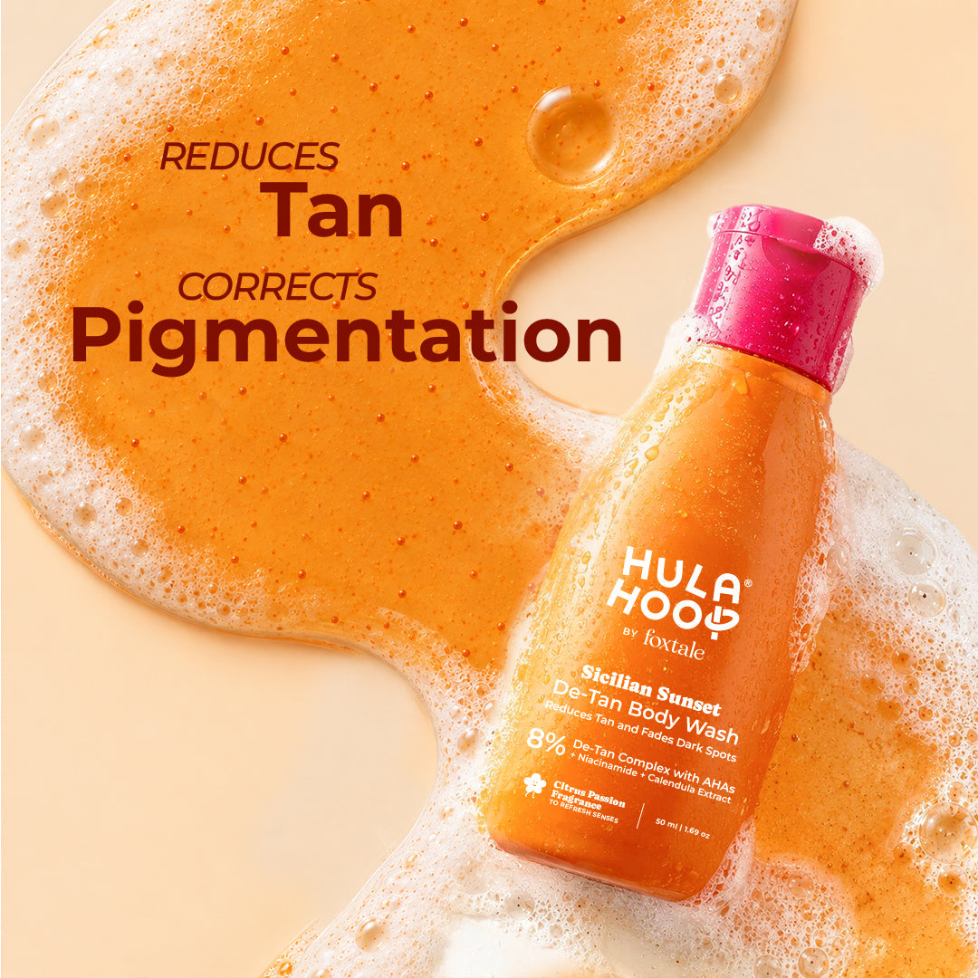 Foxtale Hula Hoop De-tan & Brighten Body Wash Mini Kit