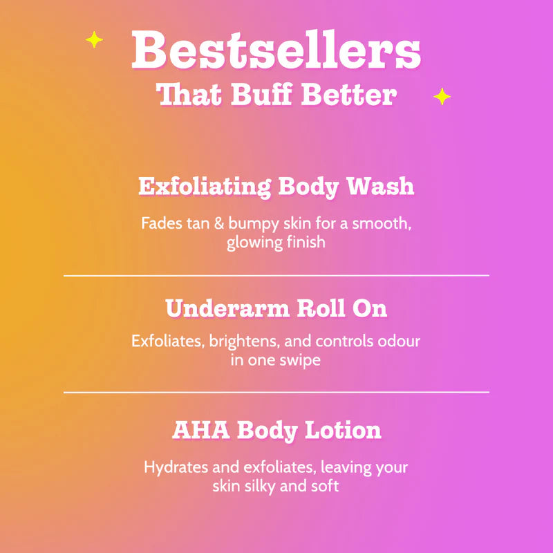 Chemist at Play 3-Step Body Exfoliating Kit
