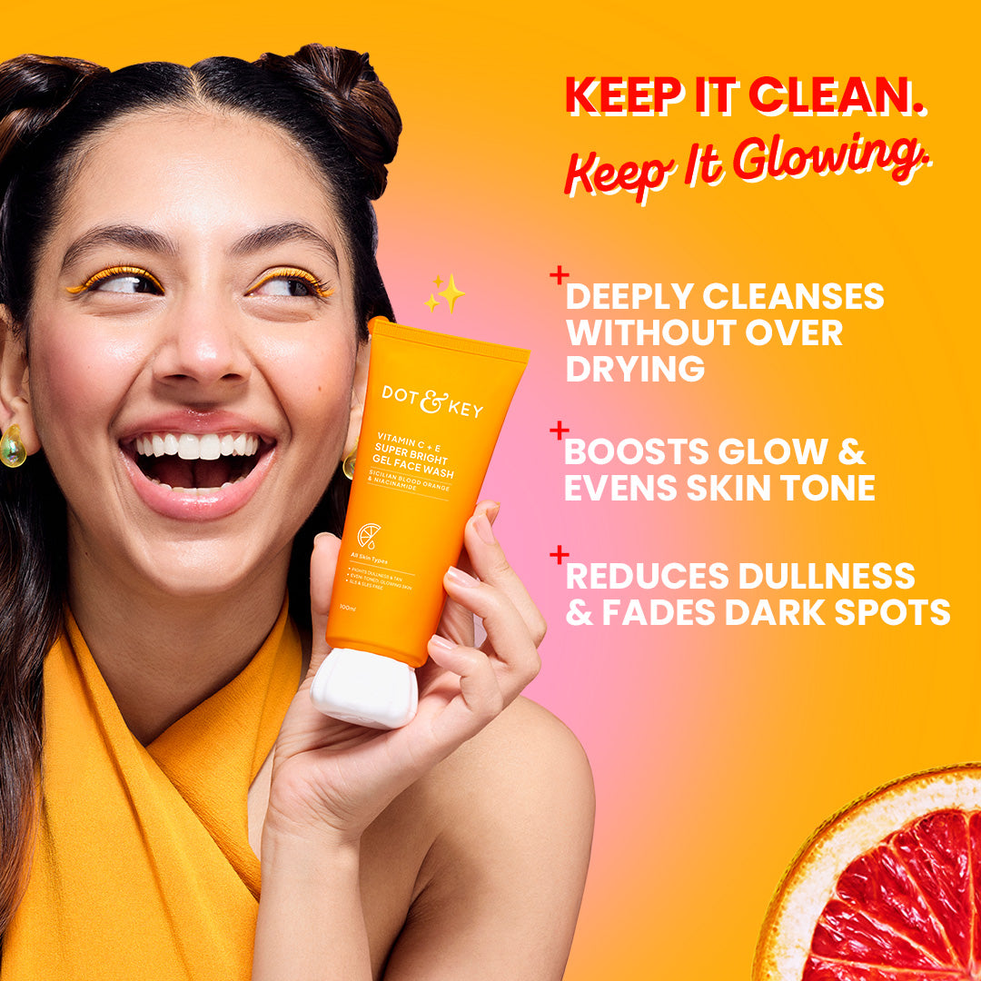 Dot & Key Vitamin C + E Super Bright Gel Facewash