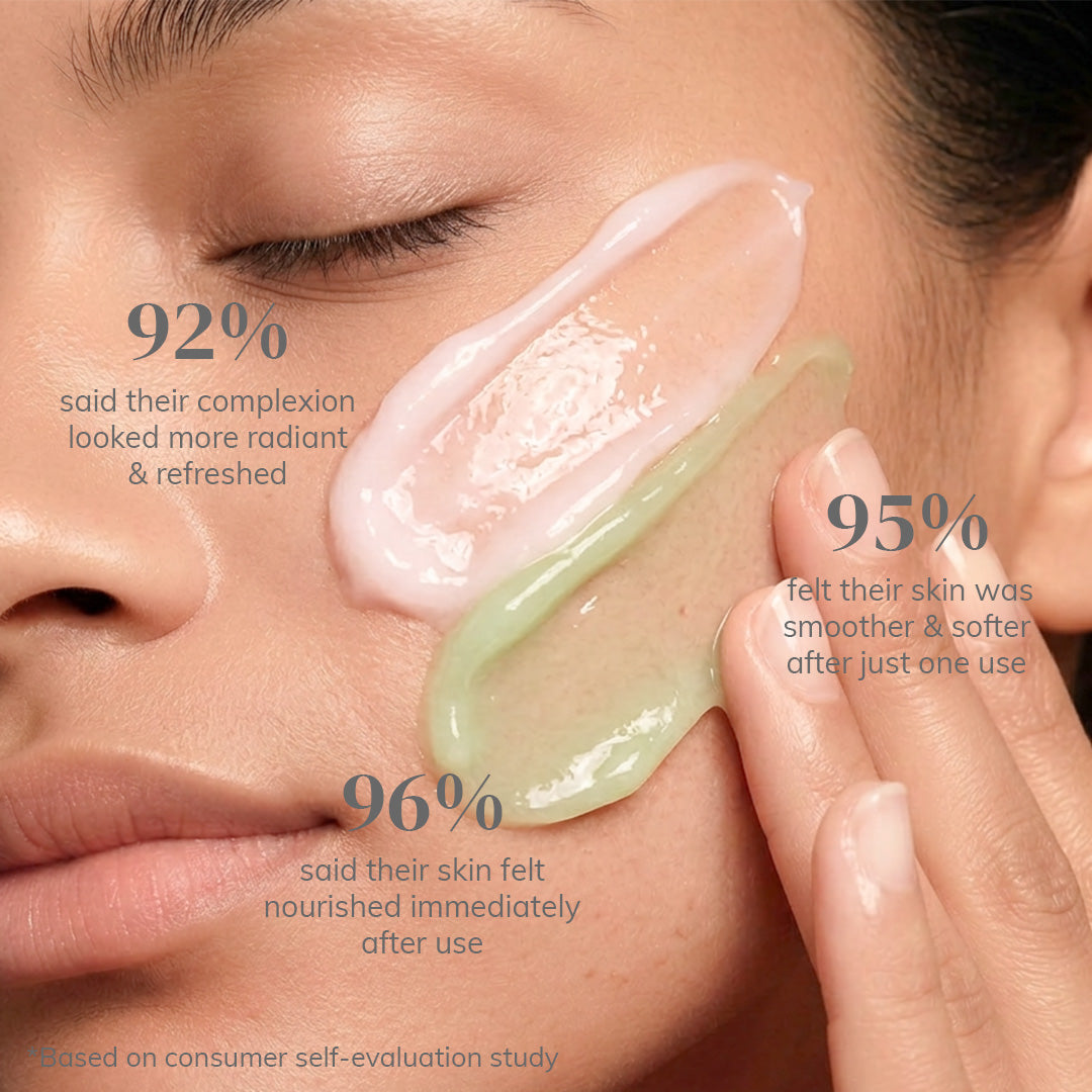 ClayCo Matcha Enzyme Scrub (70g) + Rice & Sake Sleep Mask (50ml) Bundle