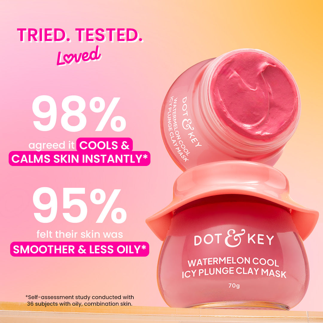 Dot & Key Watermelon Cool Icy Plunge Clay Mask - 70g