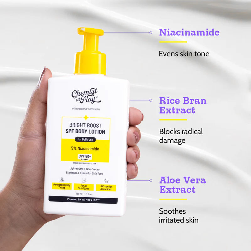 Chemist at Play Bright Boost SPF Body Lotion - 236ml