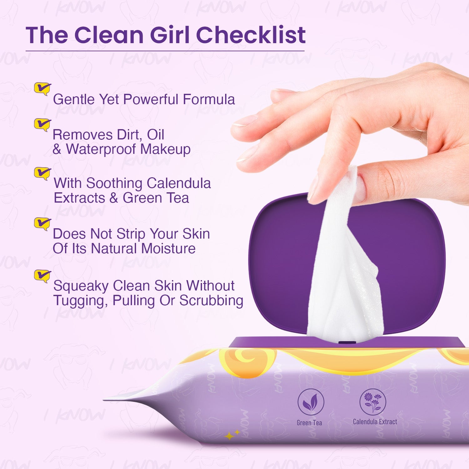 Swiss Beauty CRAZE Monica Clean Makeup Remover Wipes