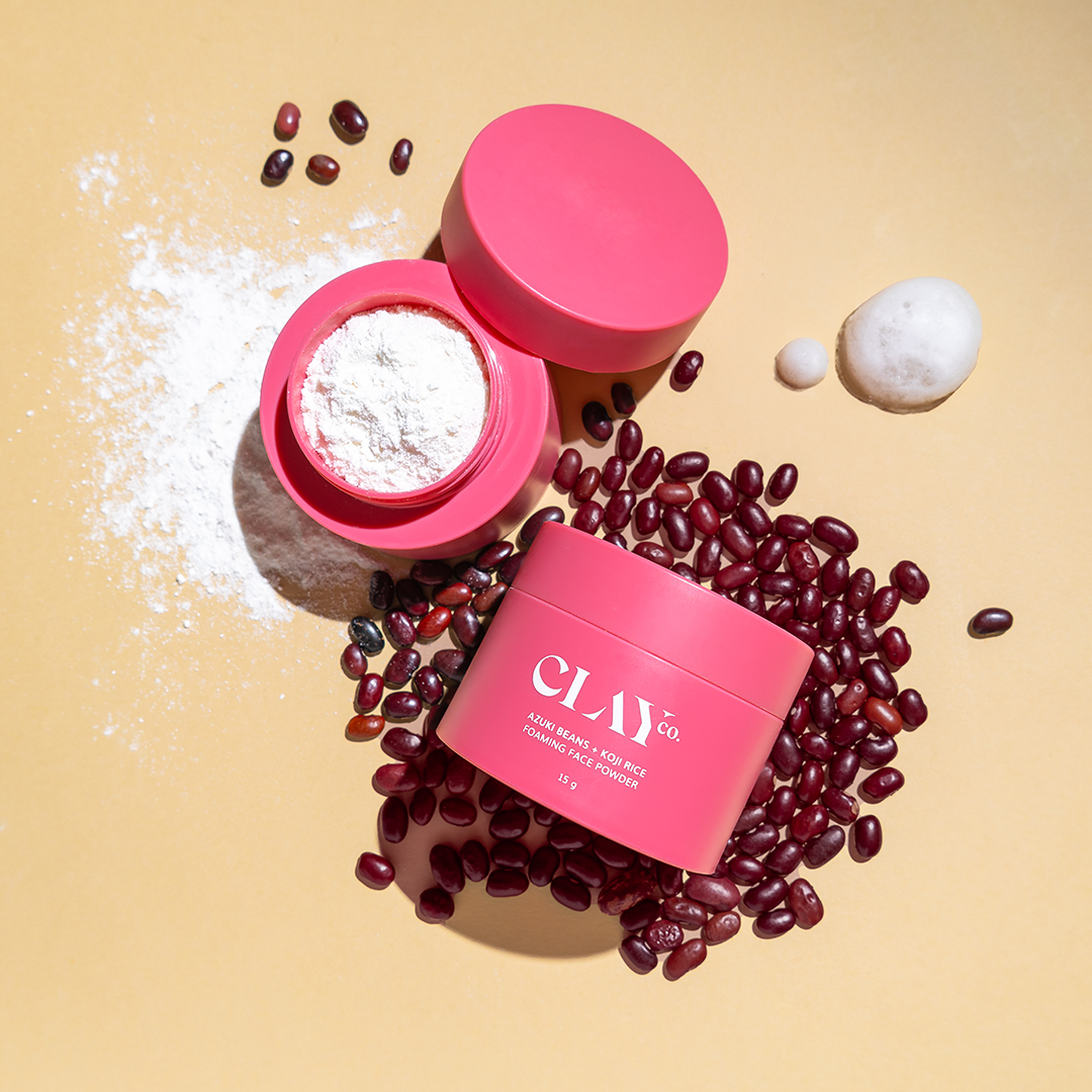 ClayCo Azuki Beans & Koji Rice Foaming Enzyme Powder - 15g