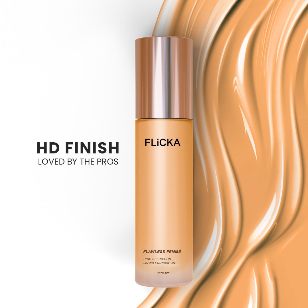 Flicka Cosmetics Flawless Femme Hd Liquid Foundation