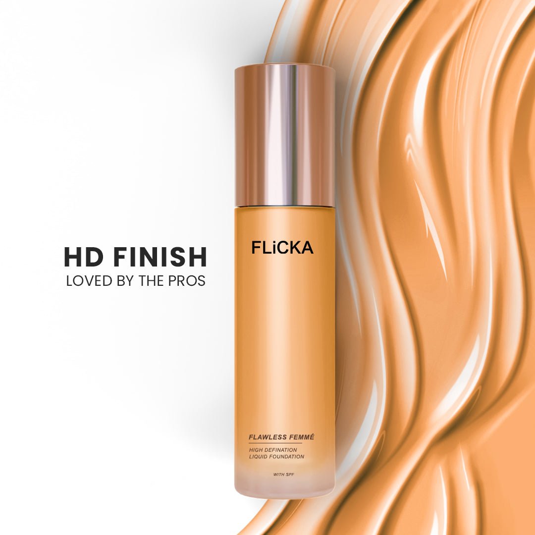 Flicka Cosmetics Flawless Femme Hd Liquid Foundation