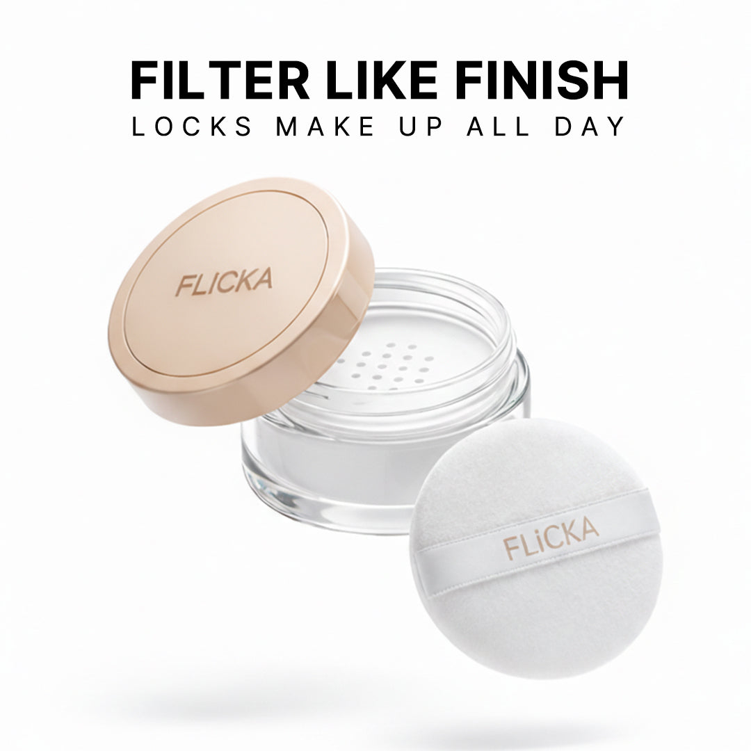 Flicka Cosmetics Dust It Off Loose Powder