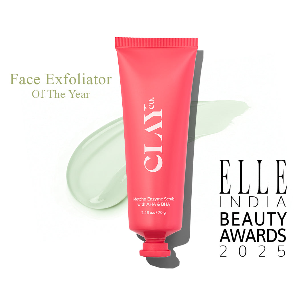 ClayCo Matcha Enzyme Scrub with AHA & BHA - 70g