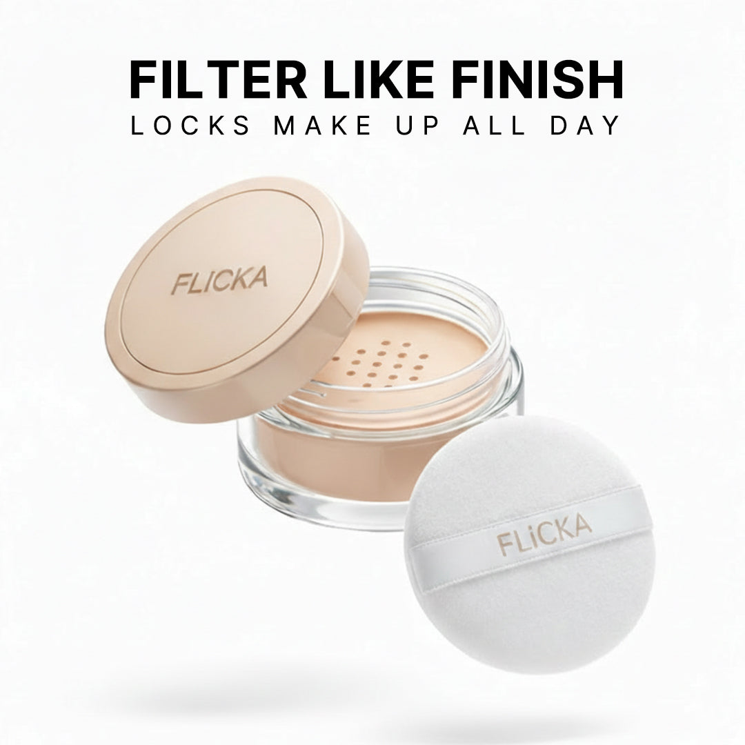 Flicka Cosmetics Dust It Off Loose Powder