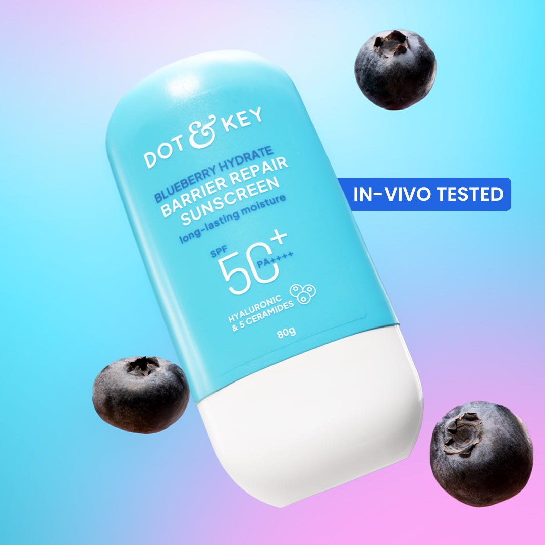Dot & Key Barrier Repair Sunscreen, In-Vivo Tested SPF 50+ PA++++ - 80g
