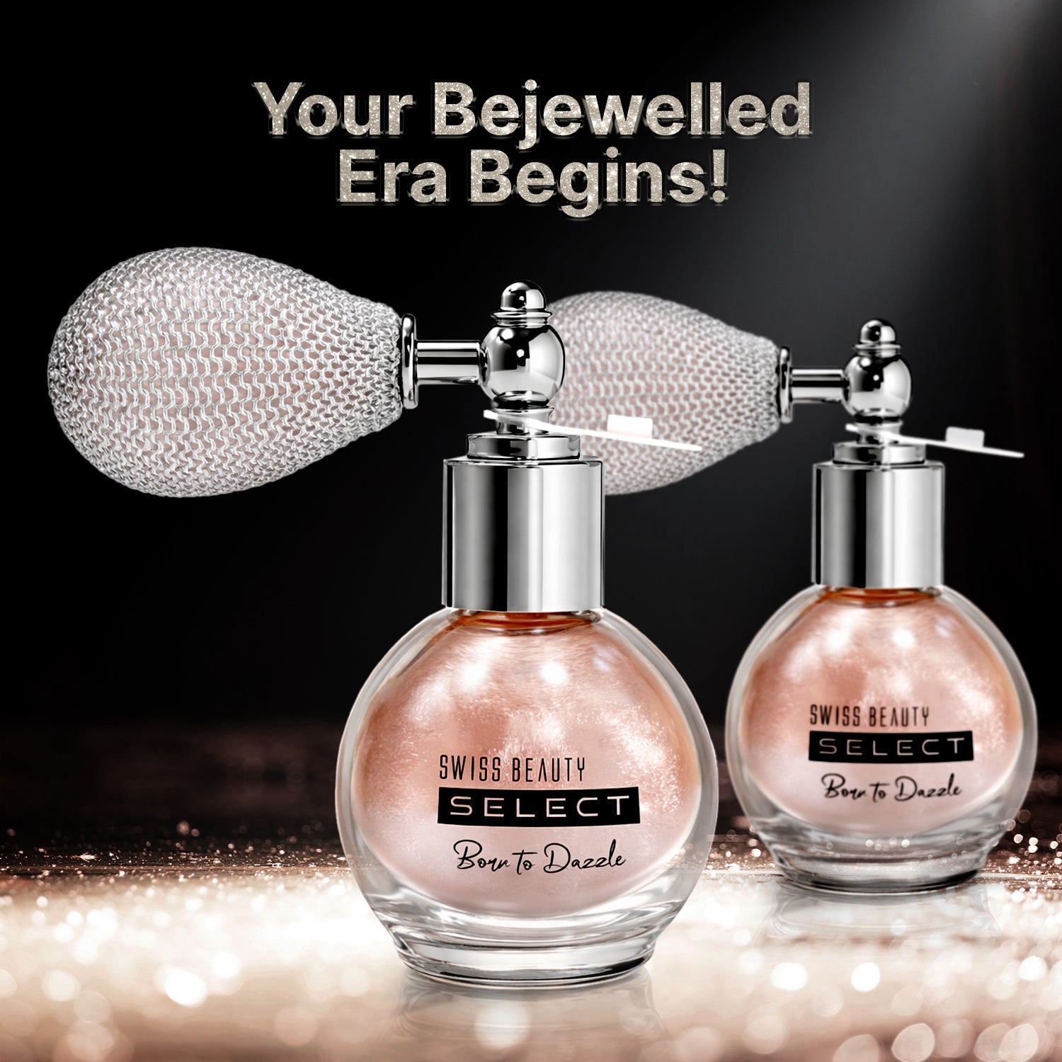 Swiss Beauty Select Born To Dazzle Glitter Spray - Hollywood Glam