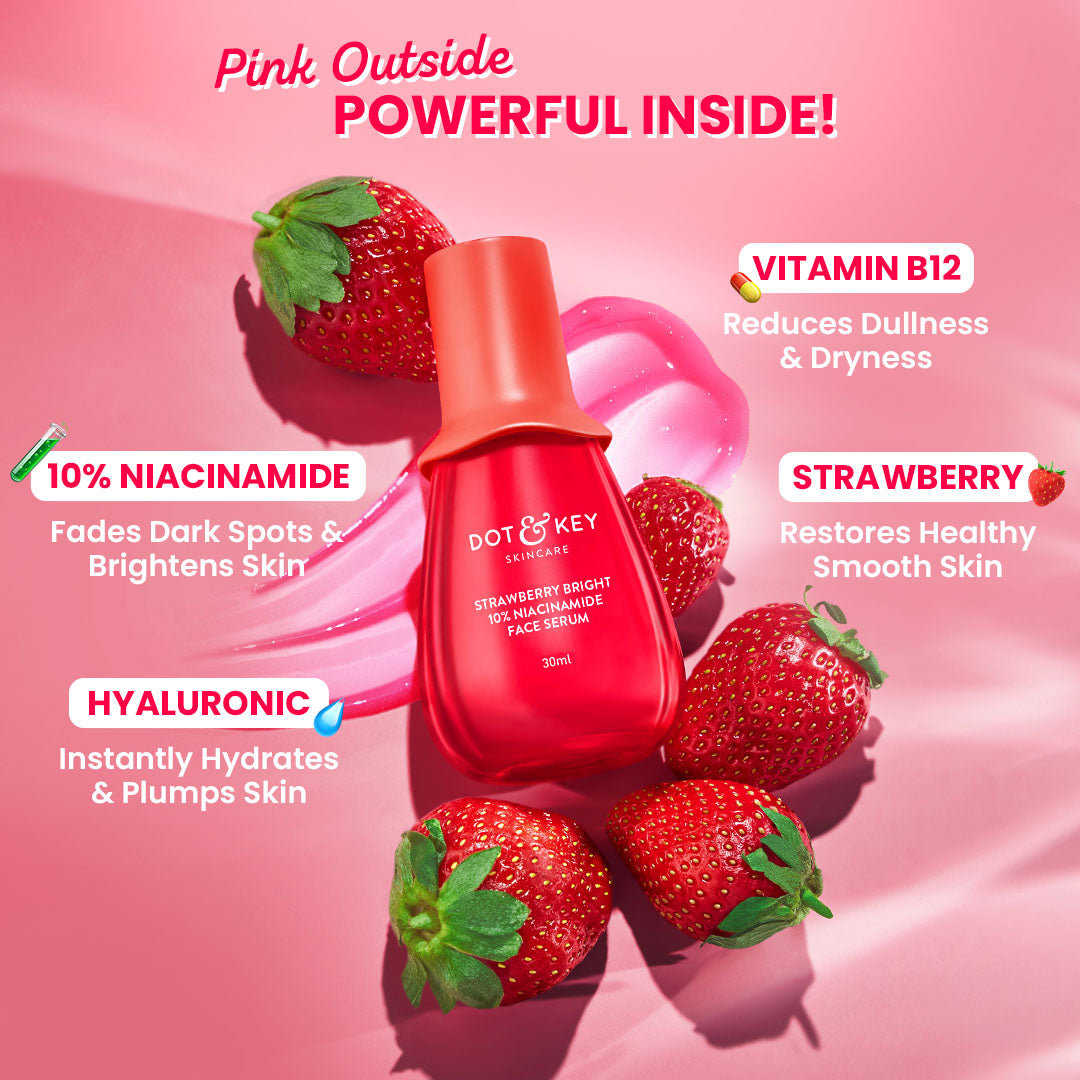 Dot & Key Strawberry Bright 10% Niacinamide Face Serum - 30ml