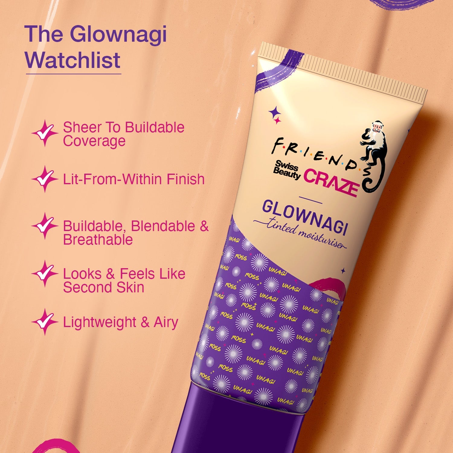 Swiss Beauty CRAZE Glownagi Tinted Moisturiser