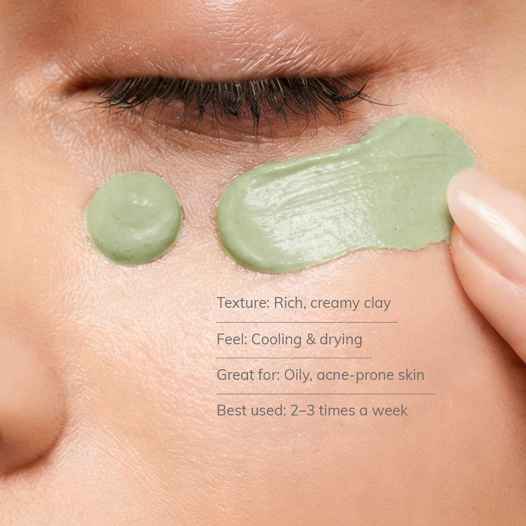Clayco Detoxifying Matcha Clay Mask - 50g