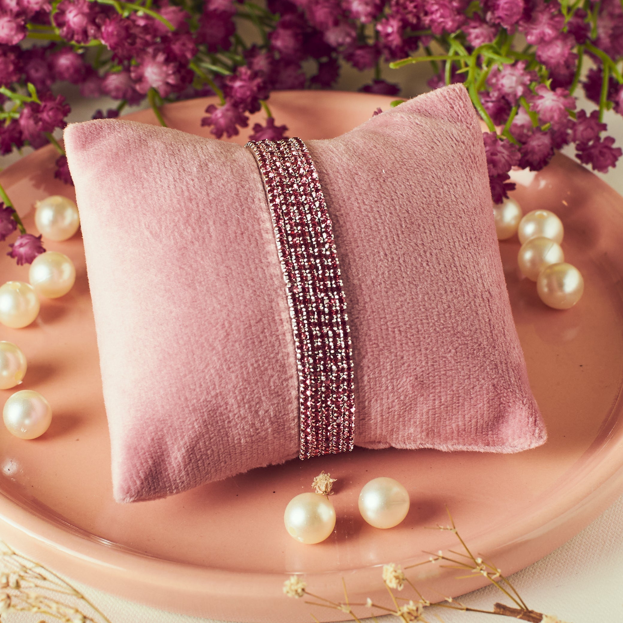 Salty Rich Mulberry Stretchable Bands (Set of 5)