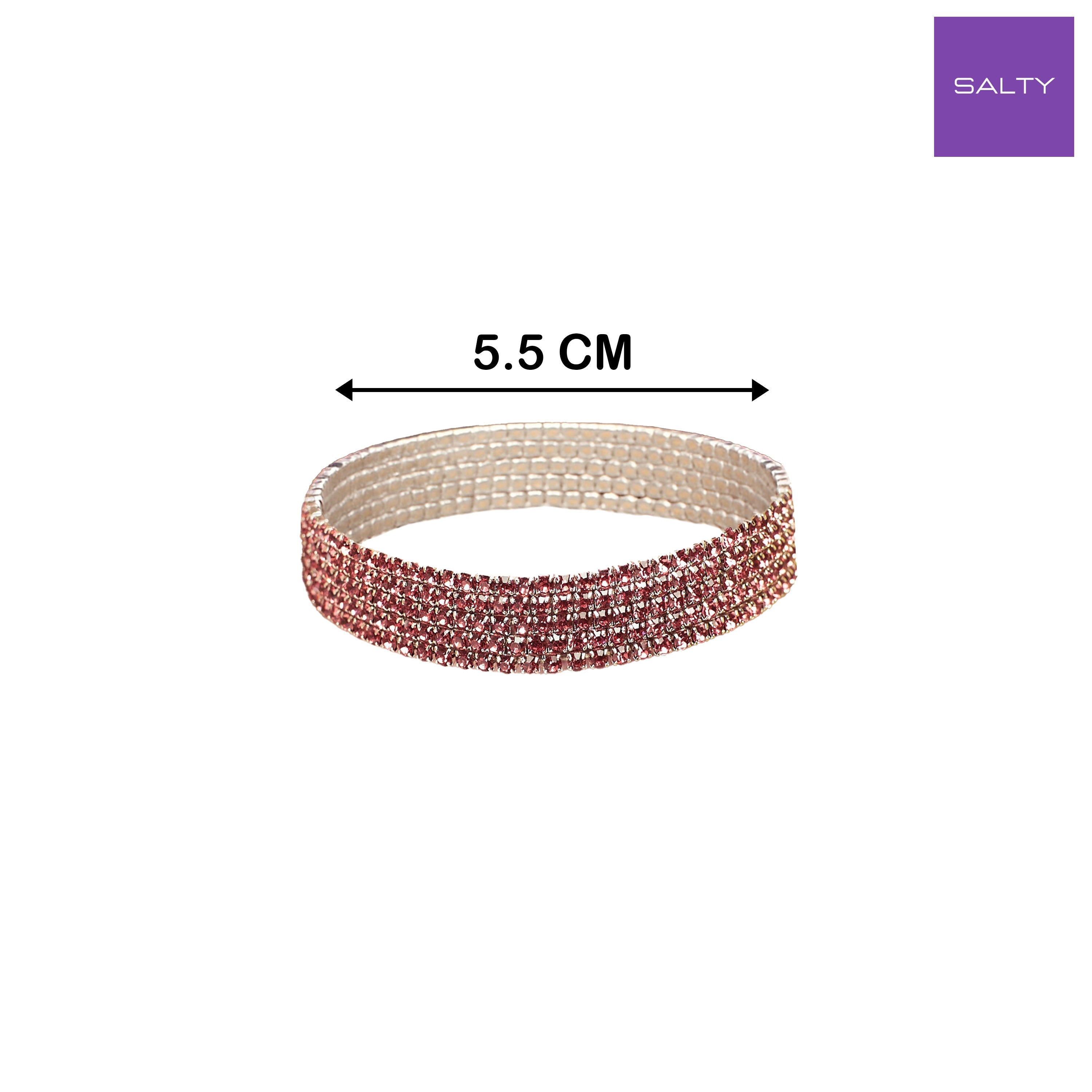 Salty Rich Mulberry Stretchable Bands (Set of 5)