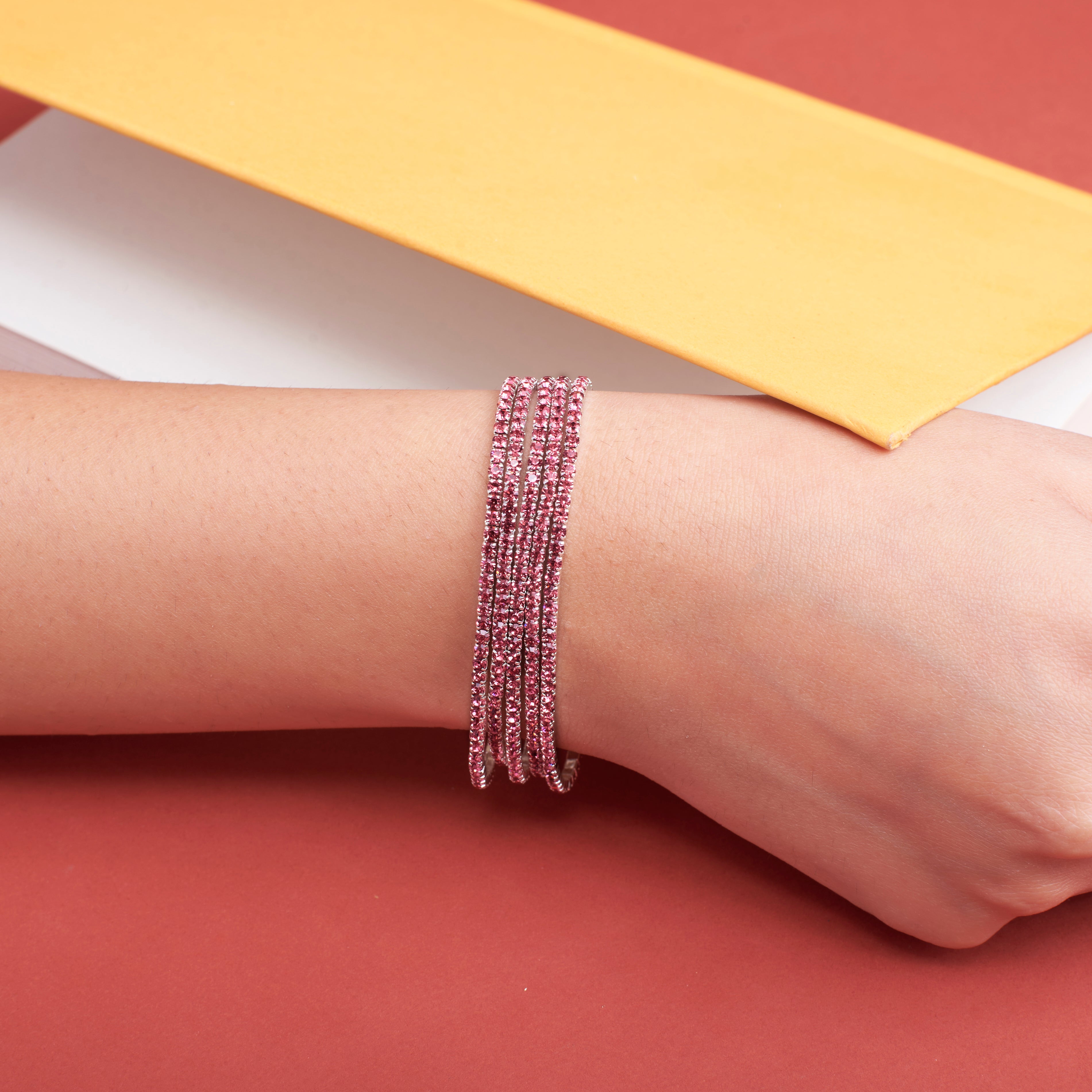 Salty Rich Mulberry Stretchable Bands (Set of 5)