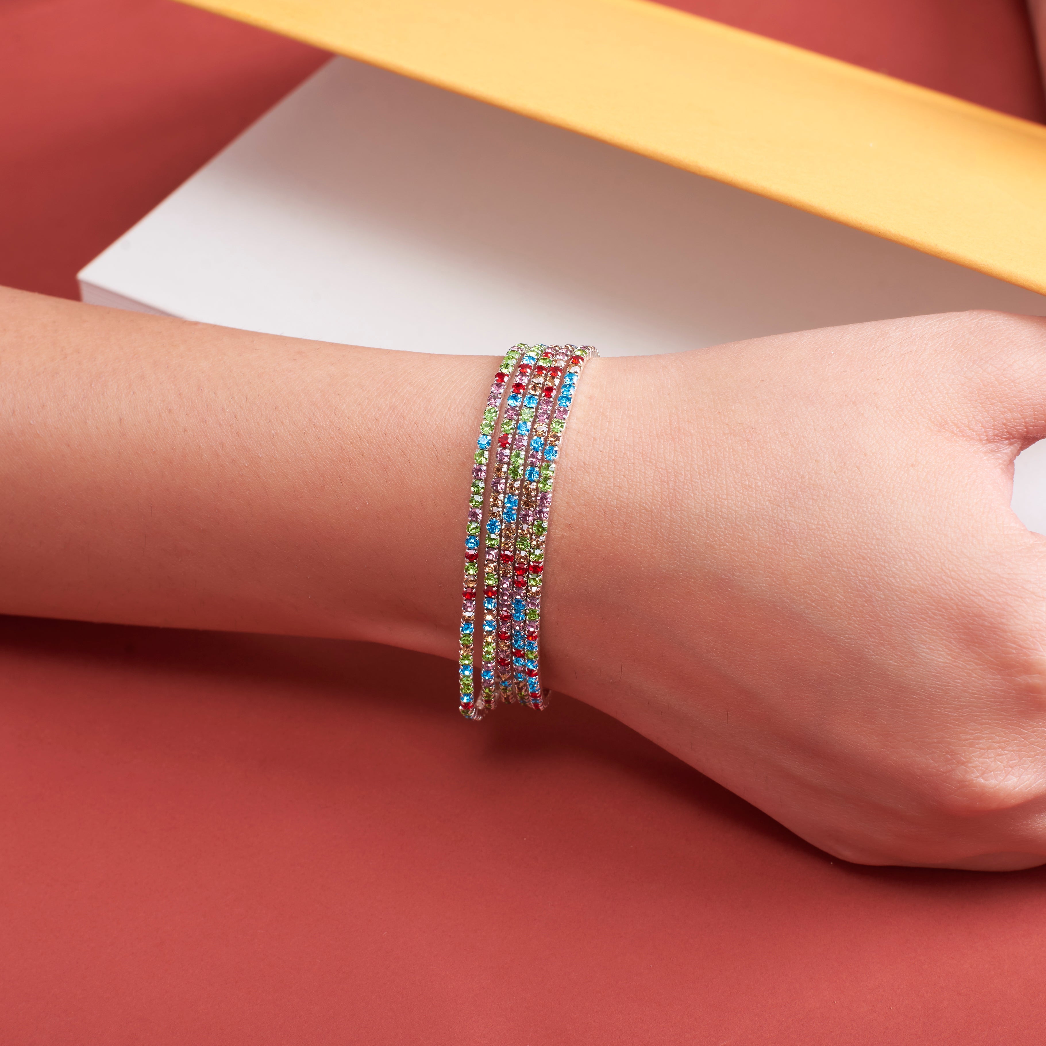 Salty Multihue Marvel Stretchable Bands (Set of 5)