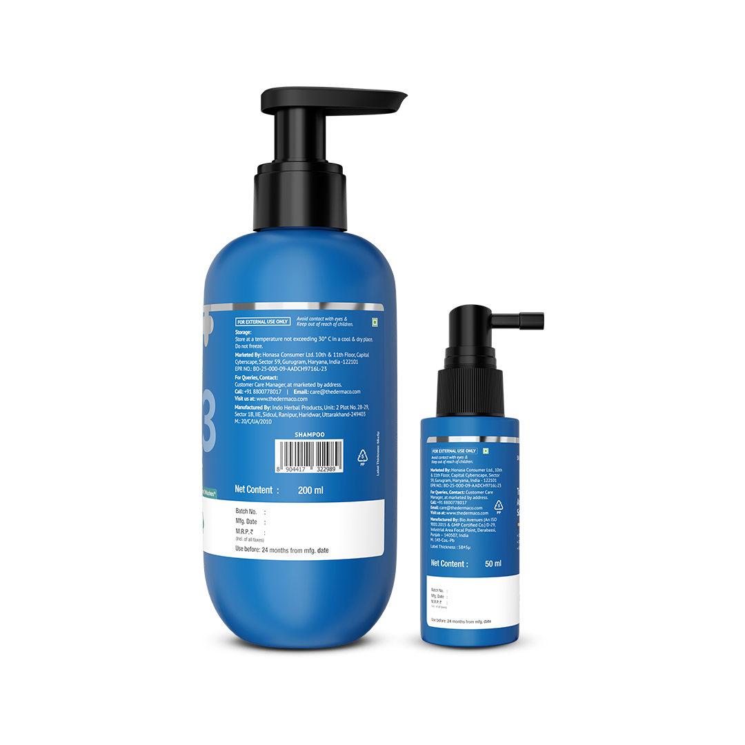 Derma Co Triple Actives Anti-Dandruff Control Combo
