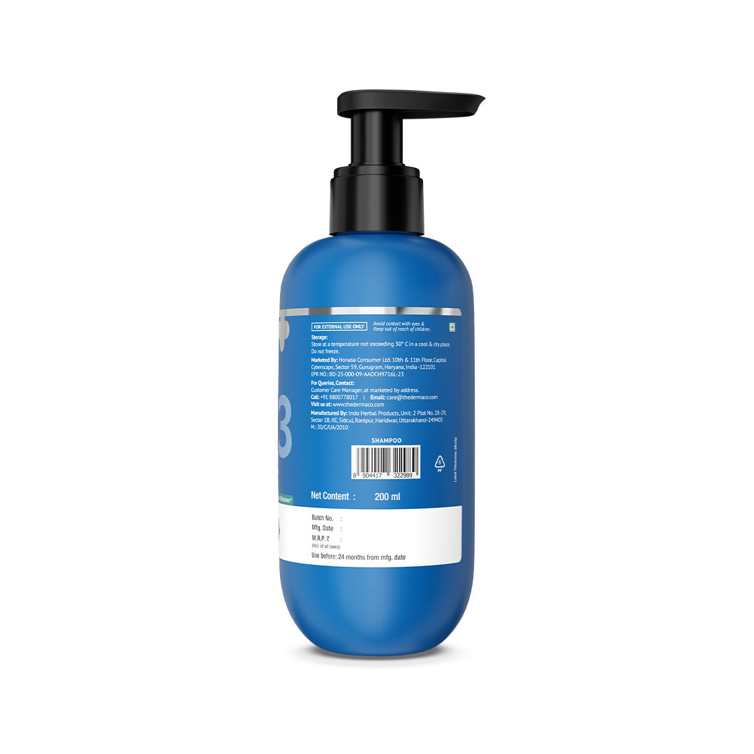 Derma Co Triple Actives Anti-Dandruff Shampoo