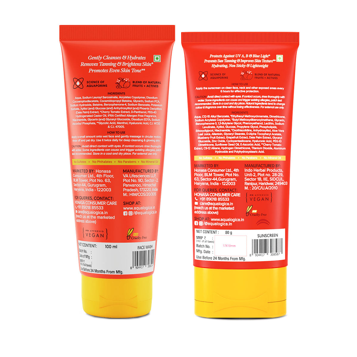 Aqualogica Detan & Hydrate Trio